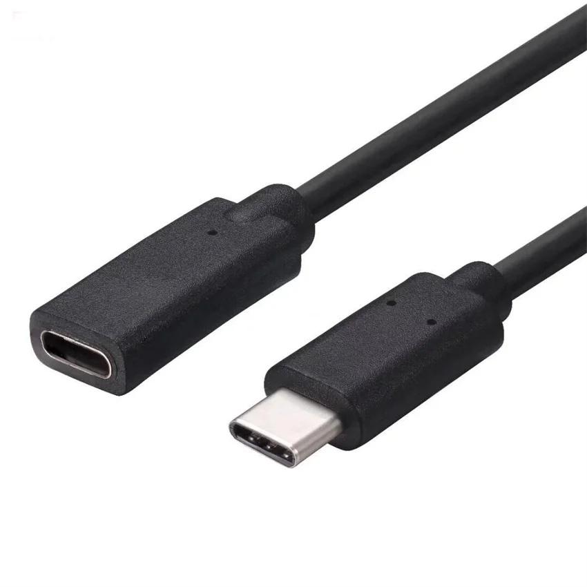 直銷純銅USBType-C數據線、公母延長線、公公母轉換線、充電數據 4