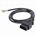 Direct selling pure copper automotive OBD cable plug universal male connector 1