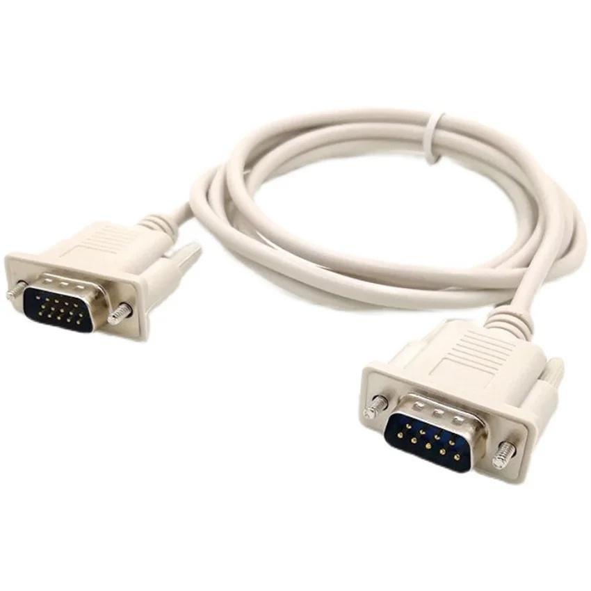 Pure copper 9-pin to 15-pin DB9 to VGA signal line, serial port to VGA data line 4