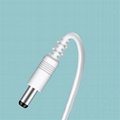 Nail lamp charging wire USB speaker fan white wire 4