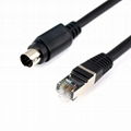 Pure copper black Huawei video camera control cable, Visa 8-pin  2