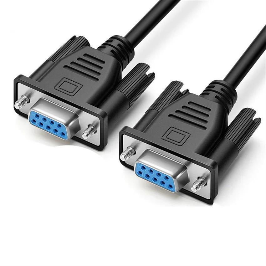 db9公转RS232电缆COM串口并口母孔水晶头电缆 5