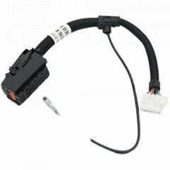 OBD2 16P female head to EDC7 computer board ECU diagnostic flash program harness