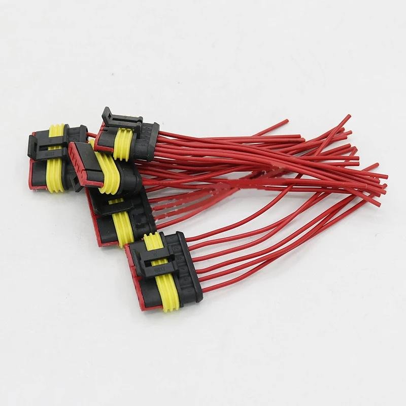 6P female red connector throttle pedal plug 2