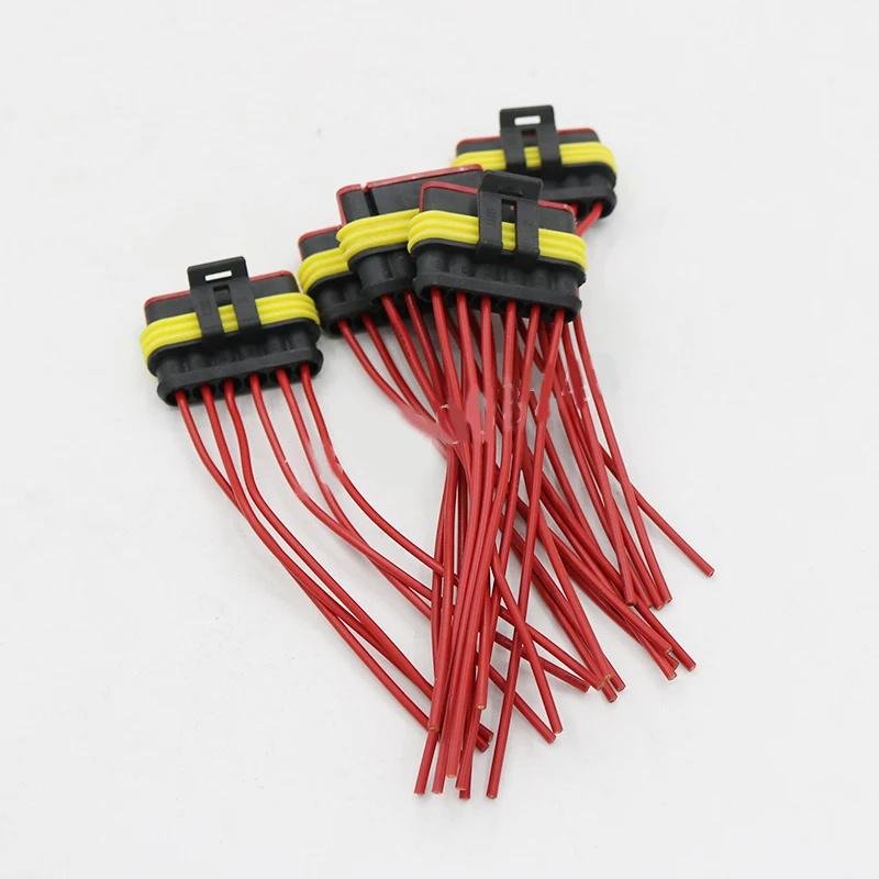 6P female red connector throttle pedal plug 5