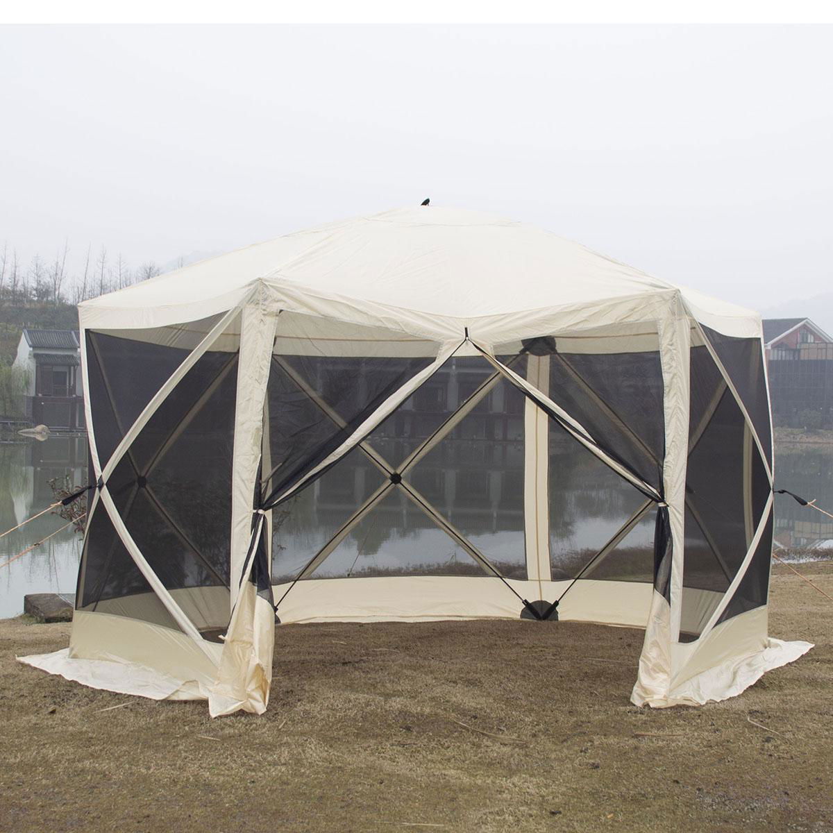 6 Sides Gazebo House Tent 2