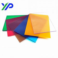 Frosted polycarbonate sheets