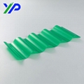 Angular corrugated polycarbonate sheets