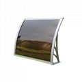 HOLLOW POLYCARBONATE AWNINGS