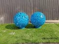 大型不鏽鋼雕塑鏤空球金屬發光圓球造型戶外廣場園林藝朮景觀擺件