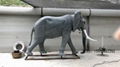 戶外仿真大象玻璃鋼雕塑公園草地園林景觀大型假動物模型裝飾擺件