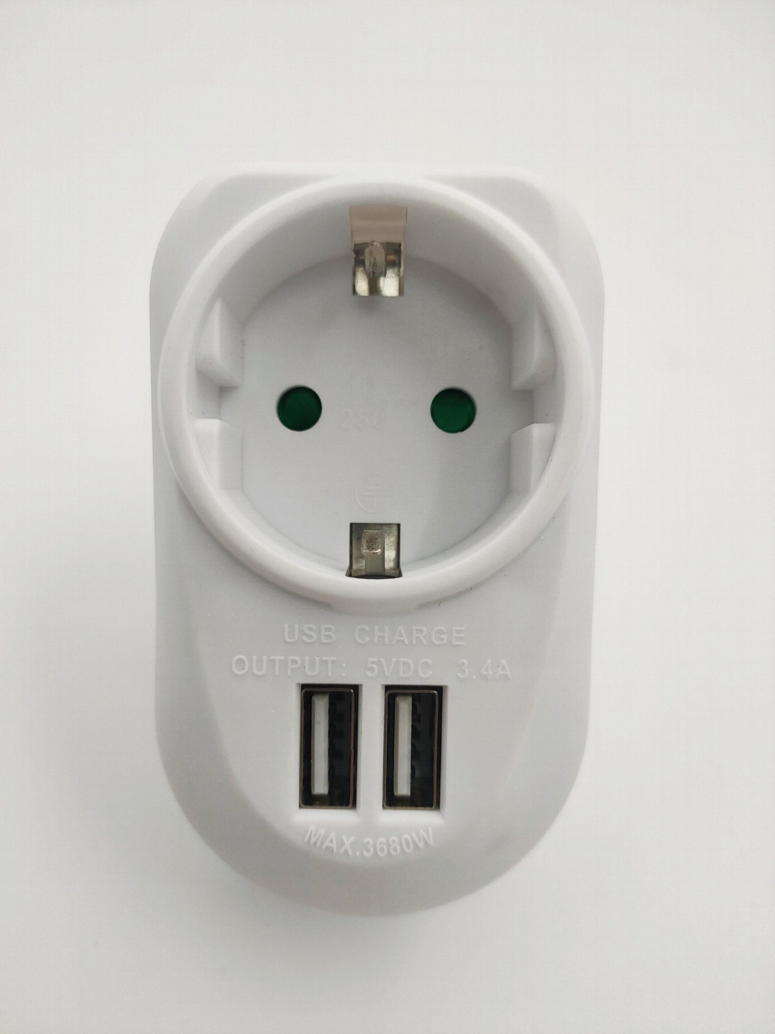 Germany type adapter with USB charge