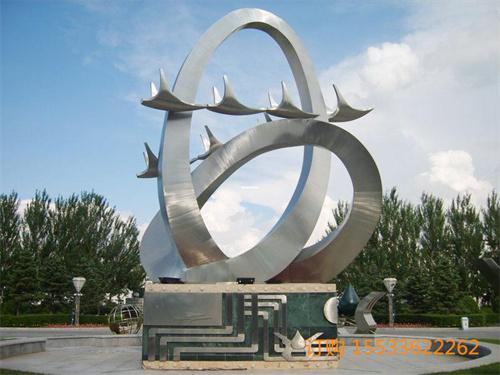 大型創意不鏽鋼廣場景觀雕塑擺件 5