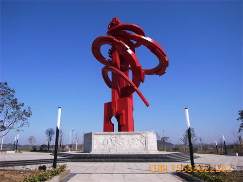 房地产不锈钢广场景观雕塑定制 4
