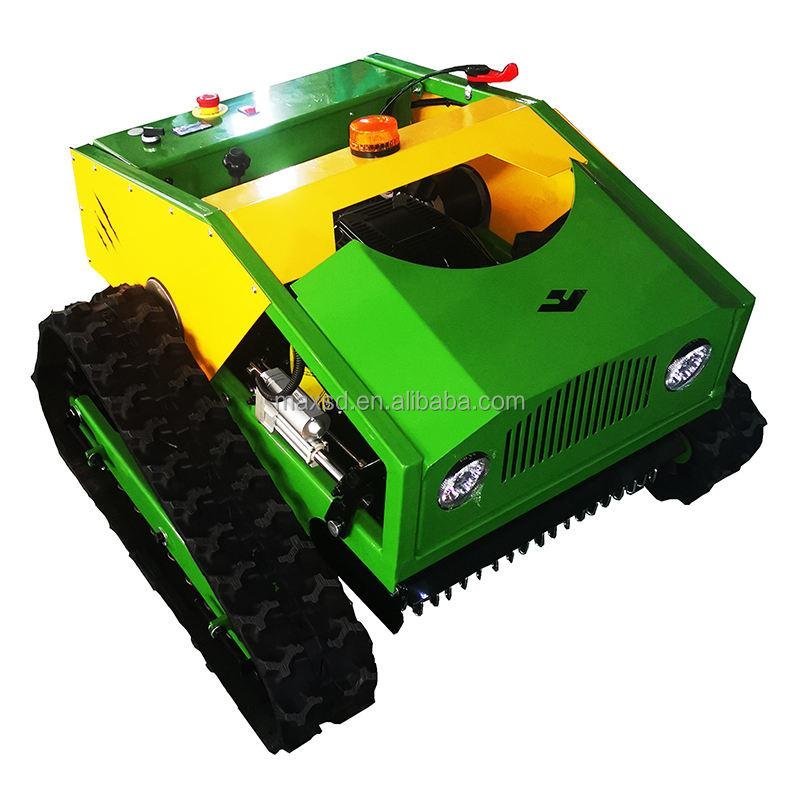 Remote Control Lawn Mower Tracked Slope Mowers RC Crawler Machine for Agricultur 2