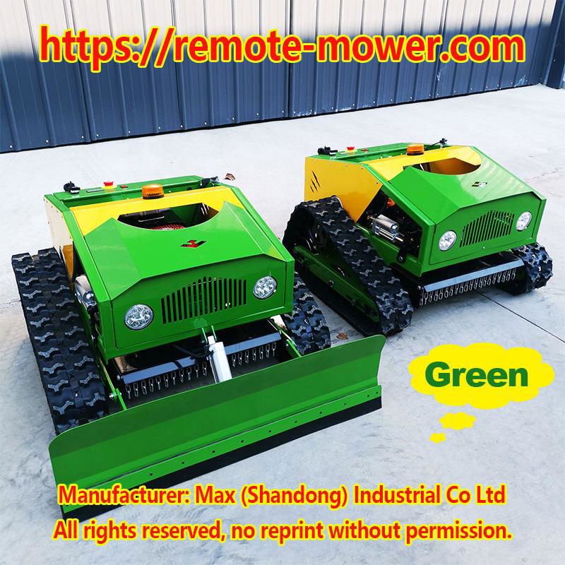 Commercial Remote Control Lawn  Tracked Slope Mowers for sale 2