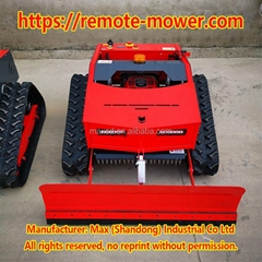 Weed Cutting Machine All Terrain Slope Grass with remote controlled brush cutter