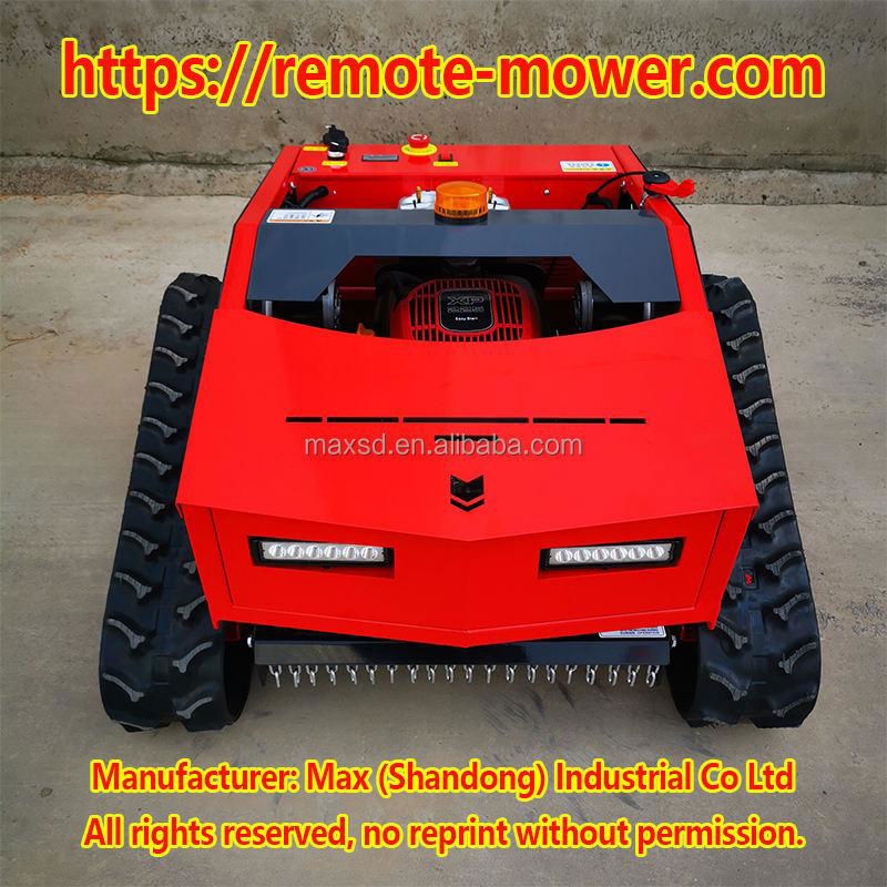 Weed Cutting Machine All Terrain Slope Grass with remote controlled brush cutter 3