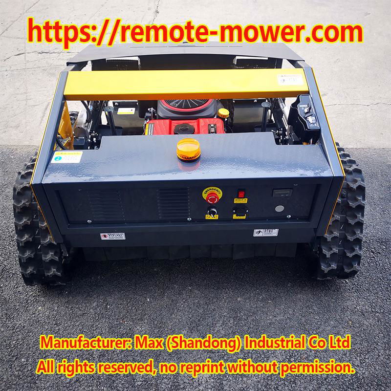 Mini Tracked Slope Mowers Remote Crawler Machine with50 60 70 80 cm Mowing Width 2