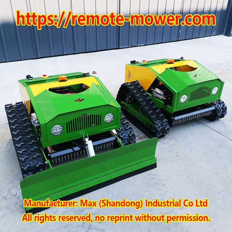 Remote Controlled Zero Turn Mower for Slope Weed Cutting with good
