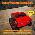 Reconmended Industrial Slope lawn mower with remote control brush cutter on trac 1