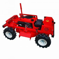 High Efficiency CE Certified 4WD Remote Control  Slope Mower 