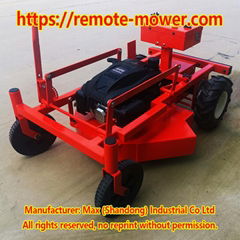 High Efficiency CE Certified 2WD Remote Control  Slope Mower 