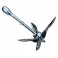 Stainless Steel Folding Grapnel Boat Anchor /Marine Anchor/Folding Anchor for Ya