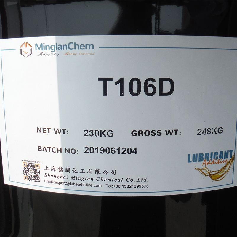 T 106D motor calcium base oil additive detergent TBN 400 3