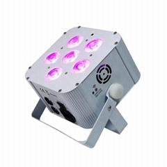 DJ led uplighting 6x18W RGBWA UV 6in1 Battery Wireless DMX led Par