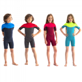 Custom Design Kids Diving Surfing Wetsuits One Piece Neoprene Swimming Suit for  2