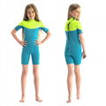 Custom Design Kids Diving Surfing Wetsuits One Piece Neoprene Swimming Suit for  3