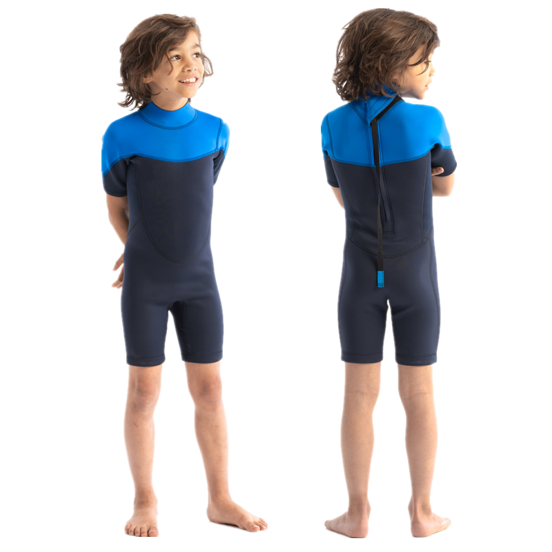 Custom Design Kids Diving Surfing Wetsuits One Piece Neoprene Swimming Suit for  4