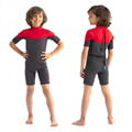 Custom Design Kids Diving Surfing Wetsuits One Piece Neoprene Swimming Suit for  5