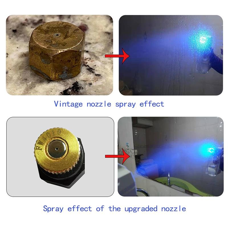 Electrostatic spray handheld nano blue light spray gun 3