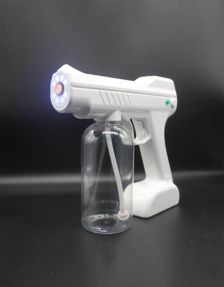 Electrostatic spray handheld nano blue light spray gun 2