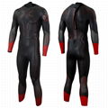 3mm Yamamoto Men Neoprene Triathlon Wetsuits Smooth Skin One Piece Surfing Suit  1