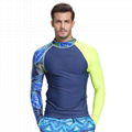 Men's Rash Guard Diving Suit Long Sleeve Sunscreen Swimsuit Surfing Suit