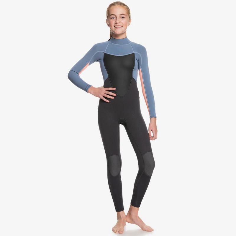 3/2mm Kids Neoprene Full Body Diving Surfing Wetsuit Children Back Zipper One Pi 2