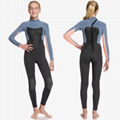 3/2mm Kids Neoprene Full Body Diving Surfing Wetsuit Children Back Zipper One Pi