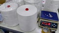 100% polyester industrial bag closing sewing thread silicone oil for automatic  3