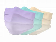 Type I Medical Disposable Mask (Purple+Green+Yellow Gradient)