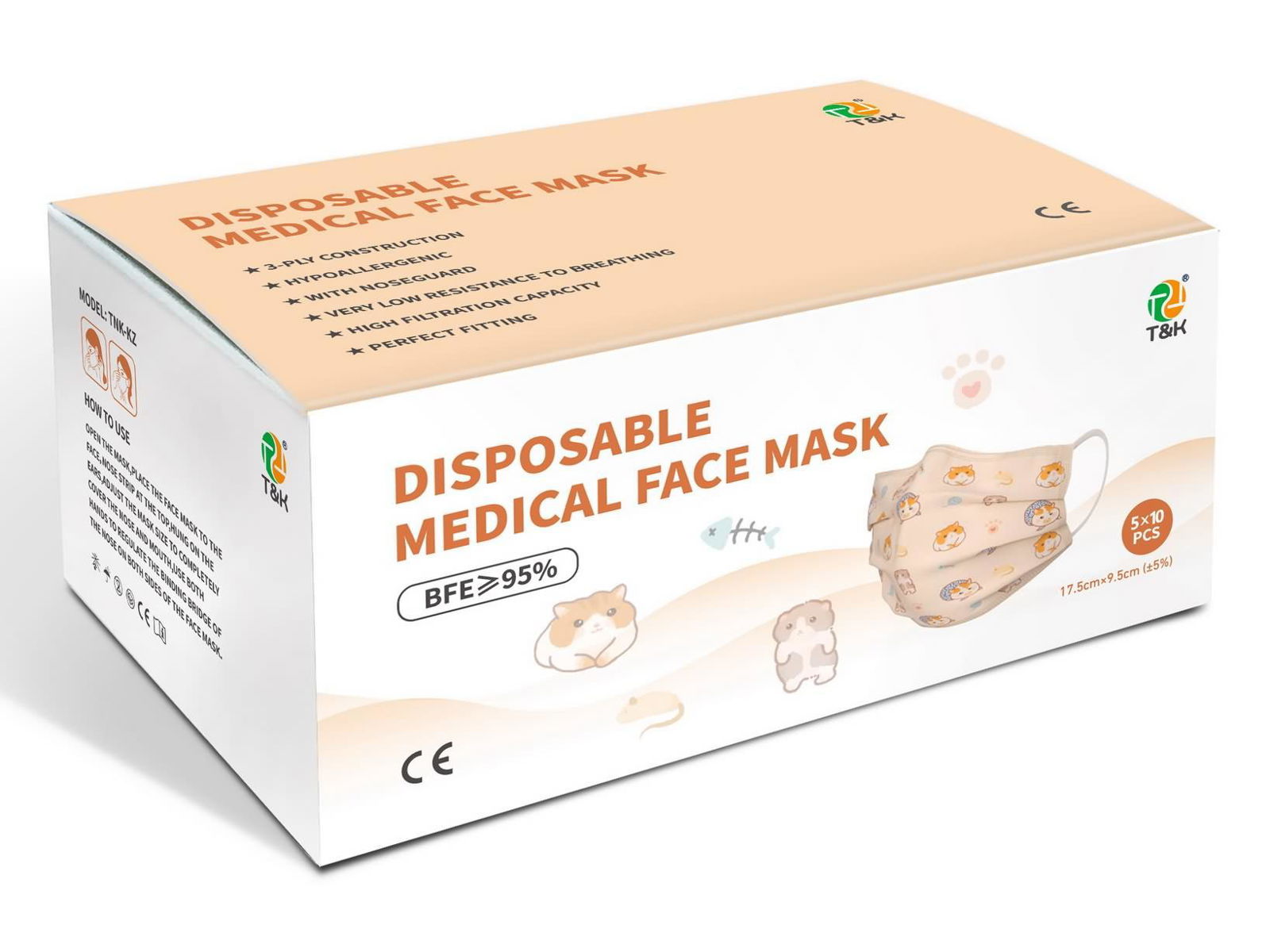 Type I Medical Disposable Mask (Cartoon) 5