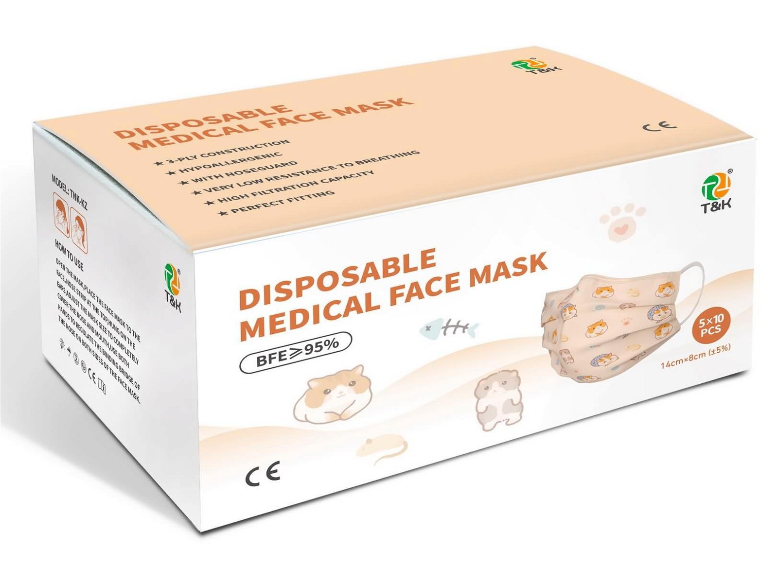 Type I Medical Disposable Mask for Kids (Cartoon) 5