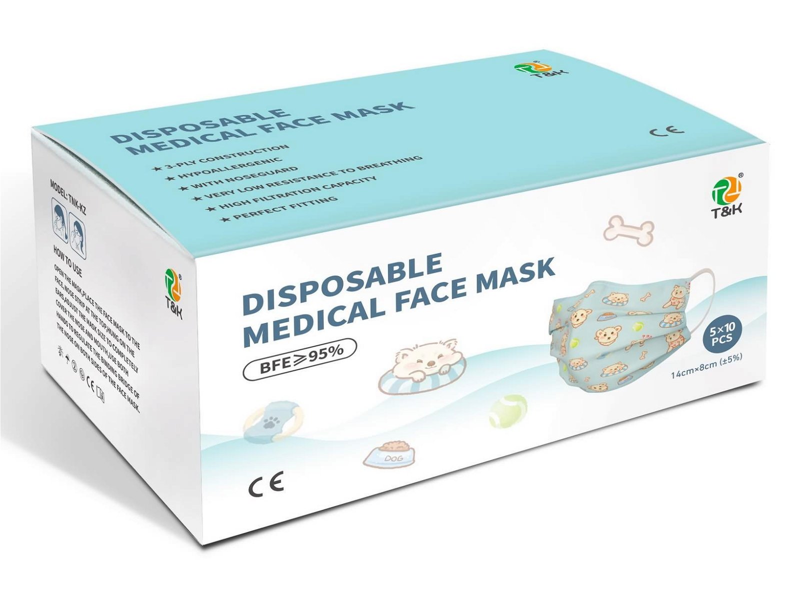 Type I Medical Disposable Mask for Kids (Cartoon) 4