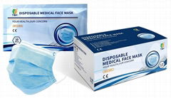 3 Ply Type I Medical Disposable Mask