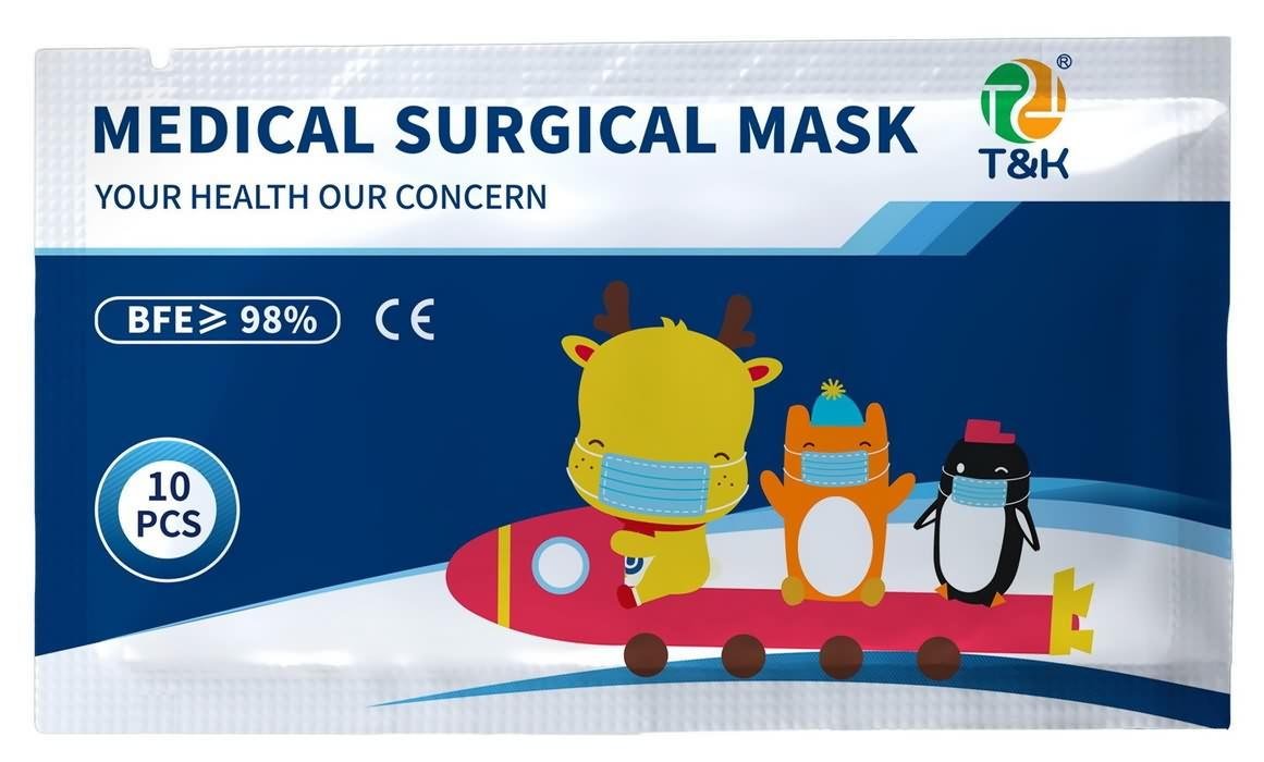 3 Ply Type IIR Medical Surgical Mask for Kids 3