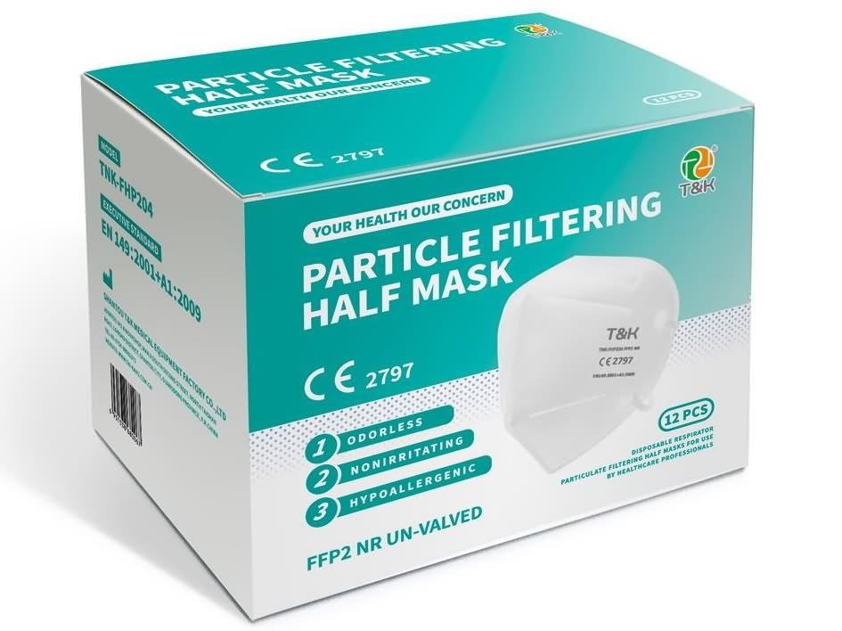 FFP2 Particle Filtering Half Mask (Color Printing Package) 4