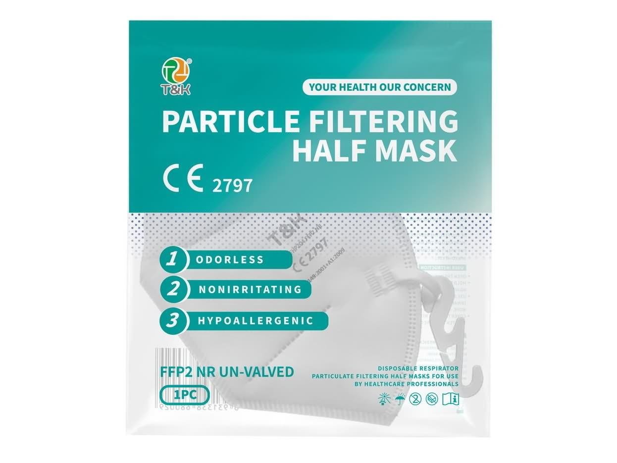 FFP2 Particle Filtering Half Mask (Color Printing Package) 3