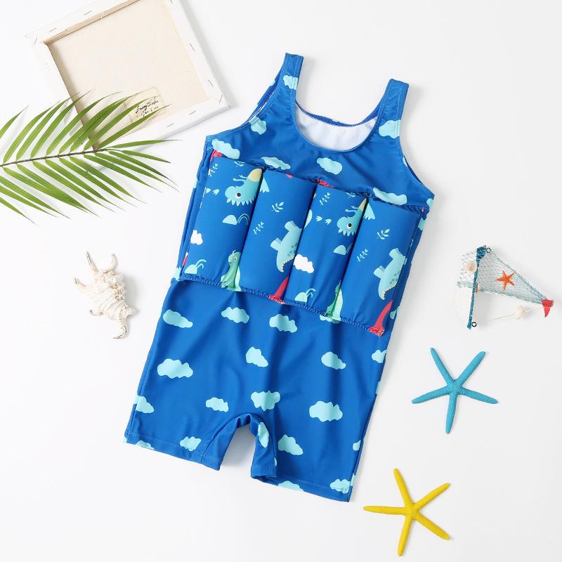 New Hot selling kids float suit swimwear boys girls swimsuit 2